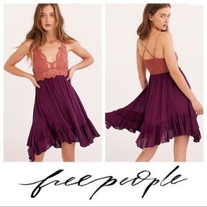 Like new Free People Adela Slip in Copper